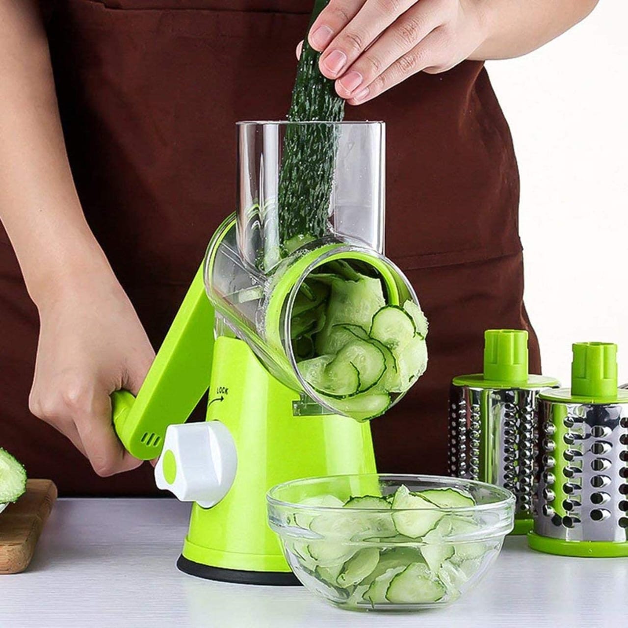 Manual vegetable cutter Slicer | 3 in 1 vegetable Slicer